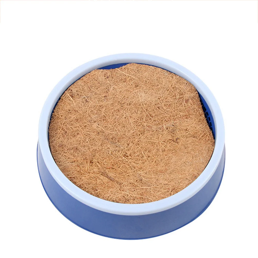 

2Pcs Practical Plastic Bird House Durable Easy Use Suitable Small Birds Decorations Blue Egg Nest Mat Bird Box