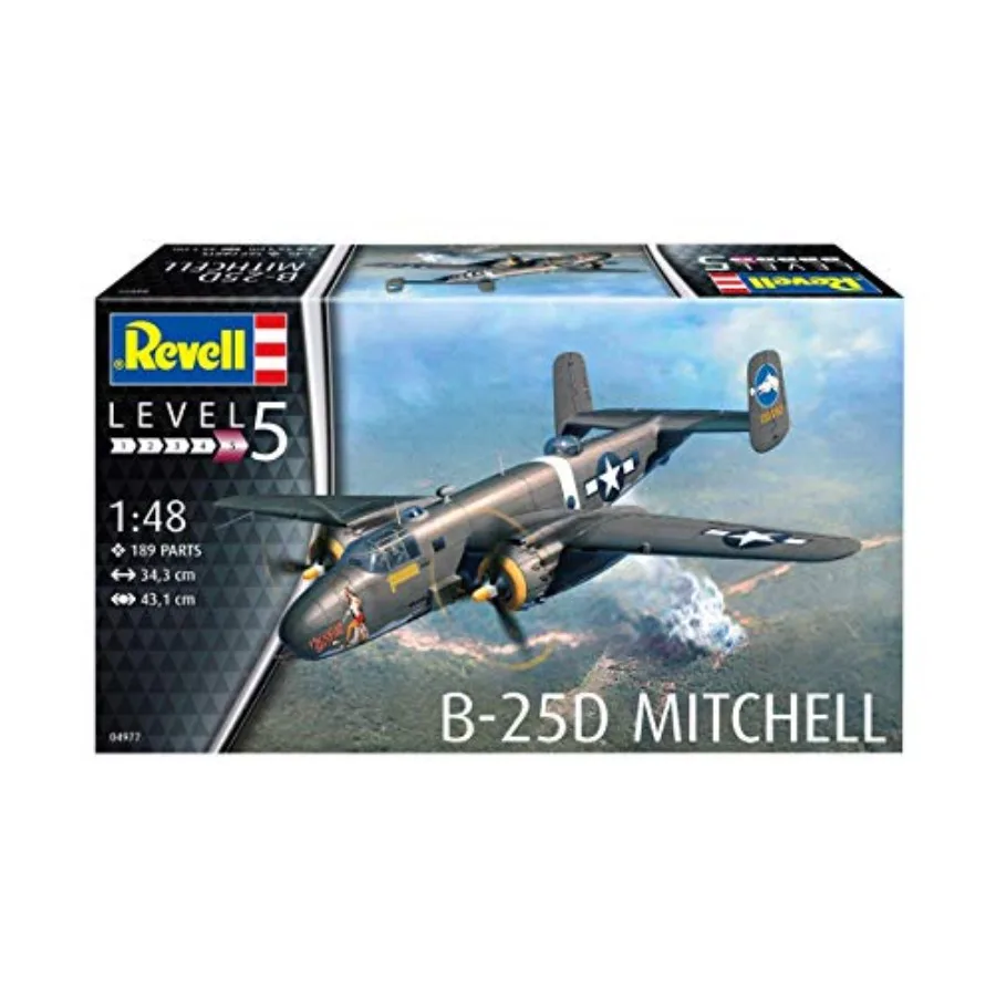 RV04977 B-25C/D Plastic Model kit, 1:48