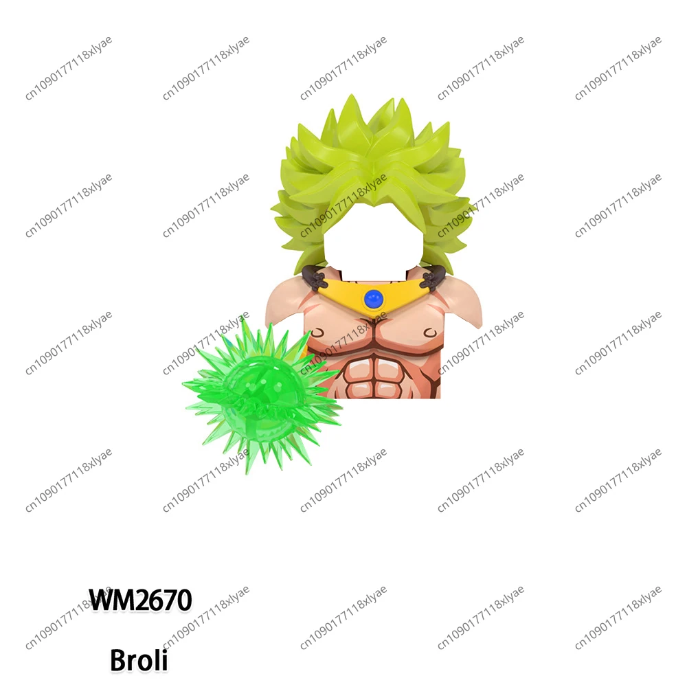 The Action Figures Weapons Pants Hair Parts Model Blocks MOC Bricks Set Gifts Toys For Children WM6177 - view 2