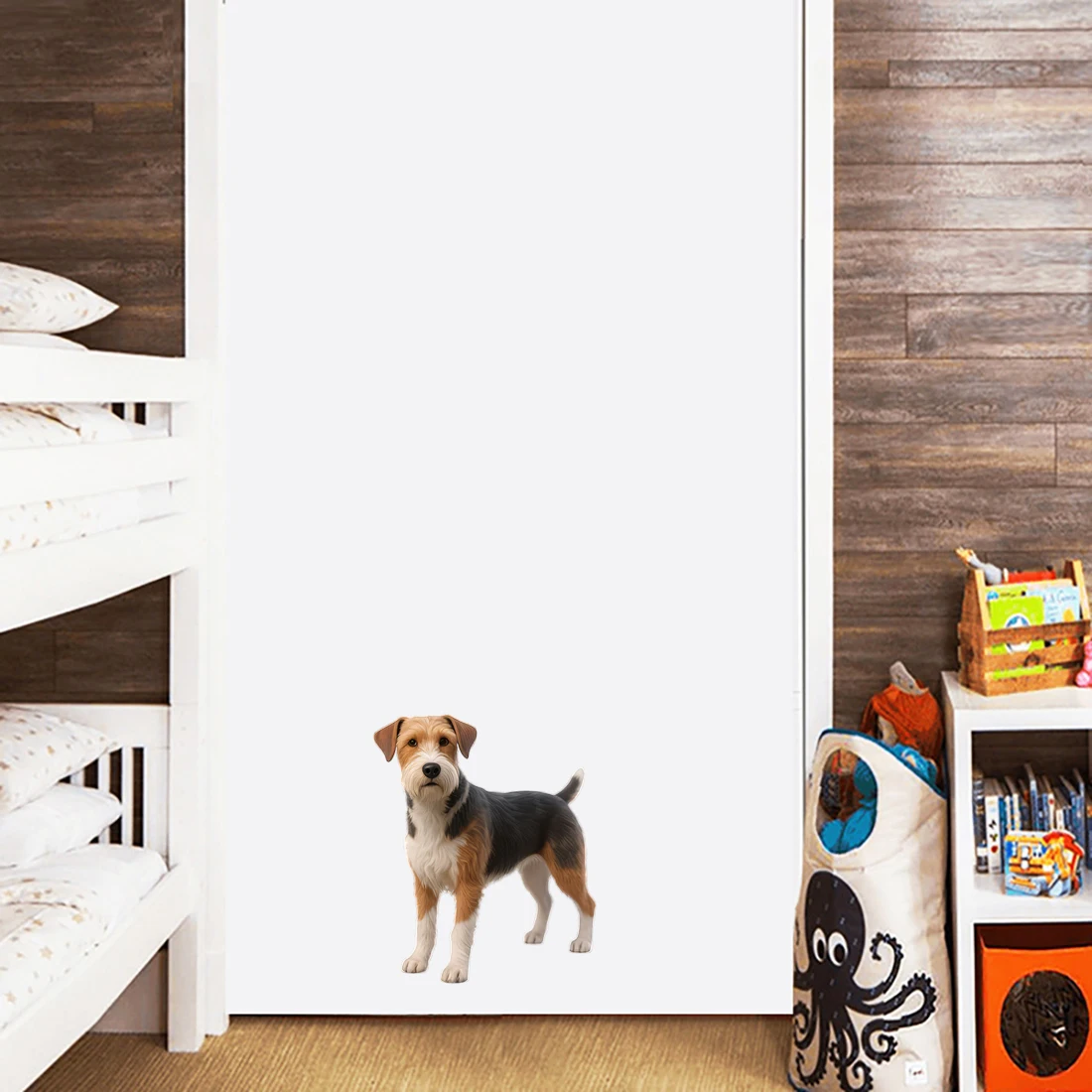Three Ratels CG204 Beagle Dog Animal wall Stickers for Home Decoration PVC Car decals