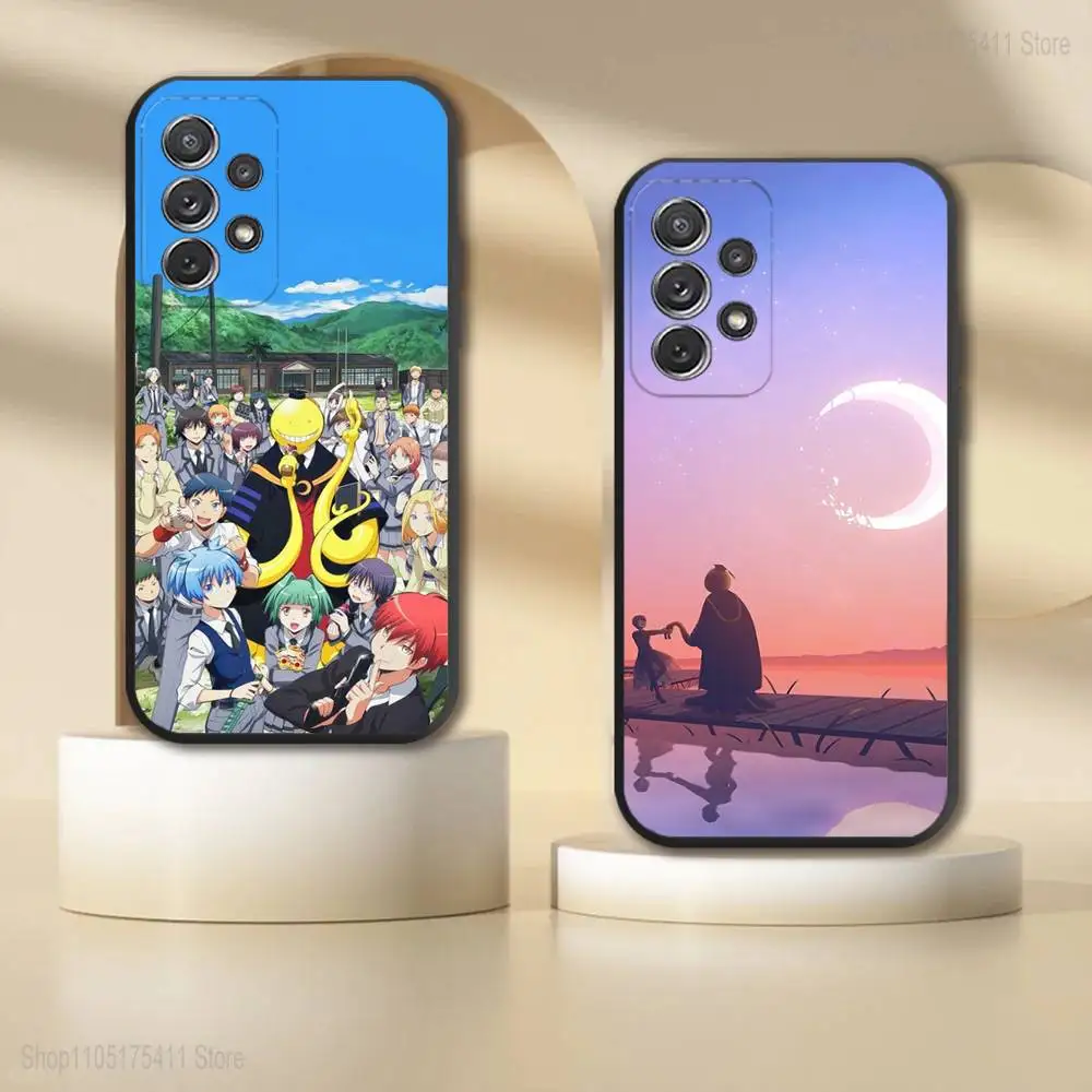 

A-Ansatsu K-Kyoushitsu Phone Case For Samsung S 25,24,23,22,30,21,10,9,Ultra,Plus,Lite,FE,4,5G Black Soft Case