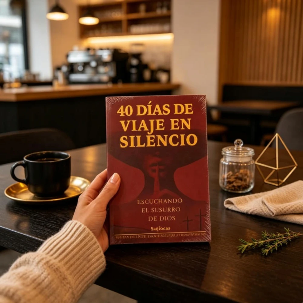 2026 bestseller 40 Days of Silent Travel Listening To God's Voice Spanish Language Books