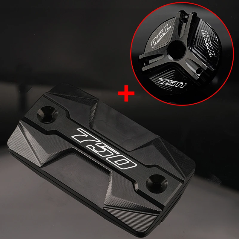 GSX S750 Front Brake Clutch Fluid Reservoir Tank Cover Cap For Suzuki GSX-S750 GSXS750 GSX-S 750 M20*15 Aluminum Oil Filler Cap