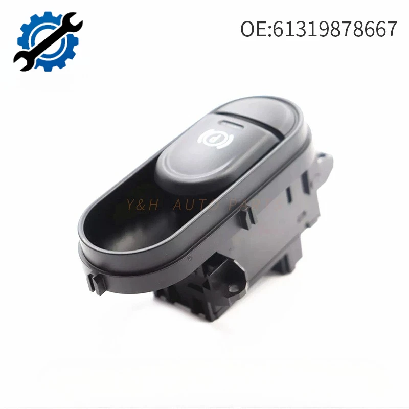 61319878667 Electronic Handbrake Switch for 2017-2024 BMW Mini Cooper (F60) Electronic Handbrake Button Parking Brake Switch