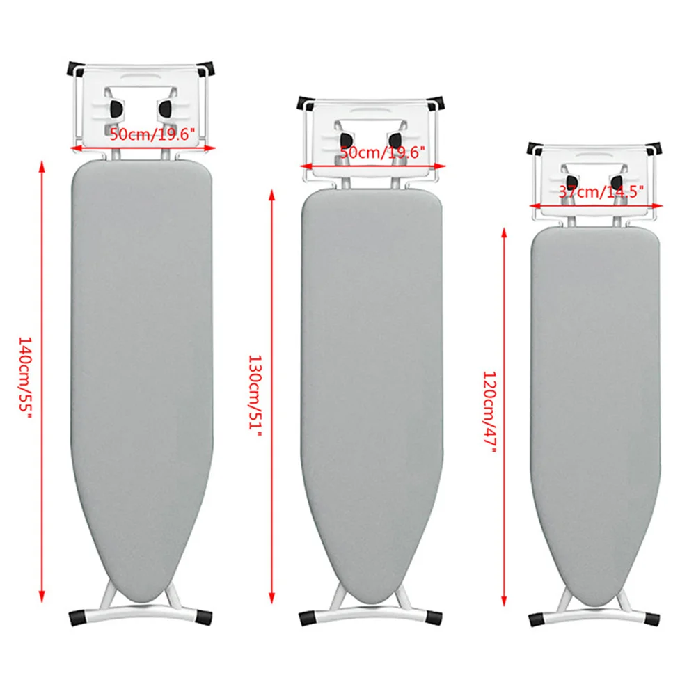 Copertura per asse da stiro imbottita rivestita in argento universale per la casa copertura per asse da stiro resistente al calore pesante riflettente