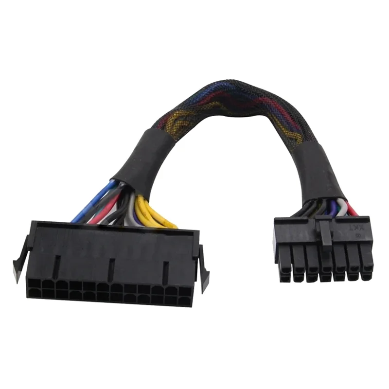 

Popular ATX 24Pin To 14Pin Power Supply Cable Braided Sleeved Cable For Lenovo Q77 B75 A75 Q75 Motherboard