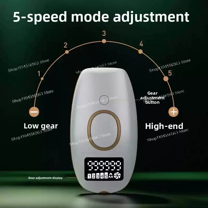 Electric cleaning hair large energy photon clean face home small