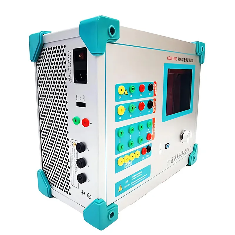 Secondary Current Voltage Injection Test Set High Accuracy Three Phase Protection Relay Tester