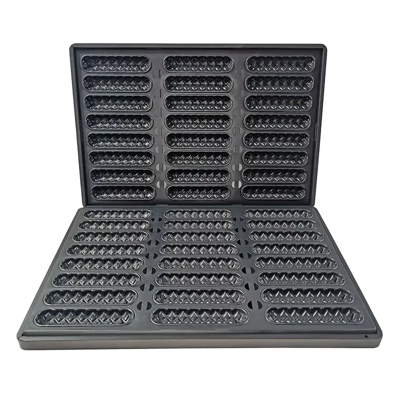 Commercial Non Stick Muffin Pan Deep Cup Cake Tray Industrial Baking Sheet For Waffles Even Heat Distribution Oven Safe