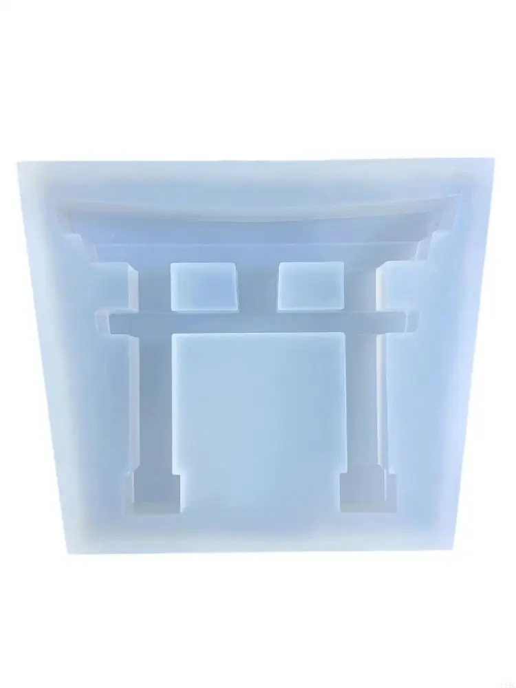 195C Filling Materials Resin Mould Silicone Hollow Shaker Fillers Mould Jewelry Making Mold for Epoxy Casting Craft