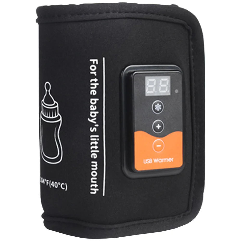 Chauffe-biberon Portable USB, manchon chauffant pour lait, couverture isolante, chauffe-biberon de voyage, alimentation nocturne, enveloppe de lait maternel réutilisable