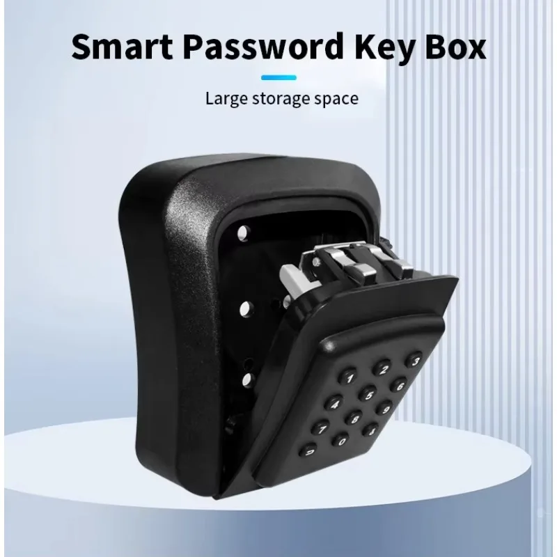 

Лидер продаж TTlock цинковый сплав IP65 цифровой сейф для хранения паролей открытый настенный смарт-ключ без ключа для ключей