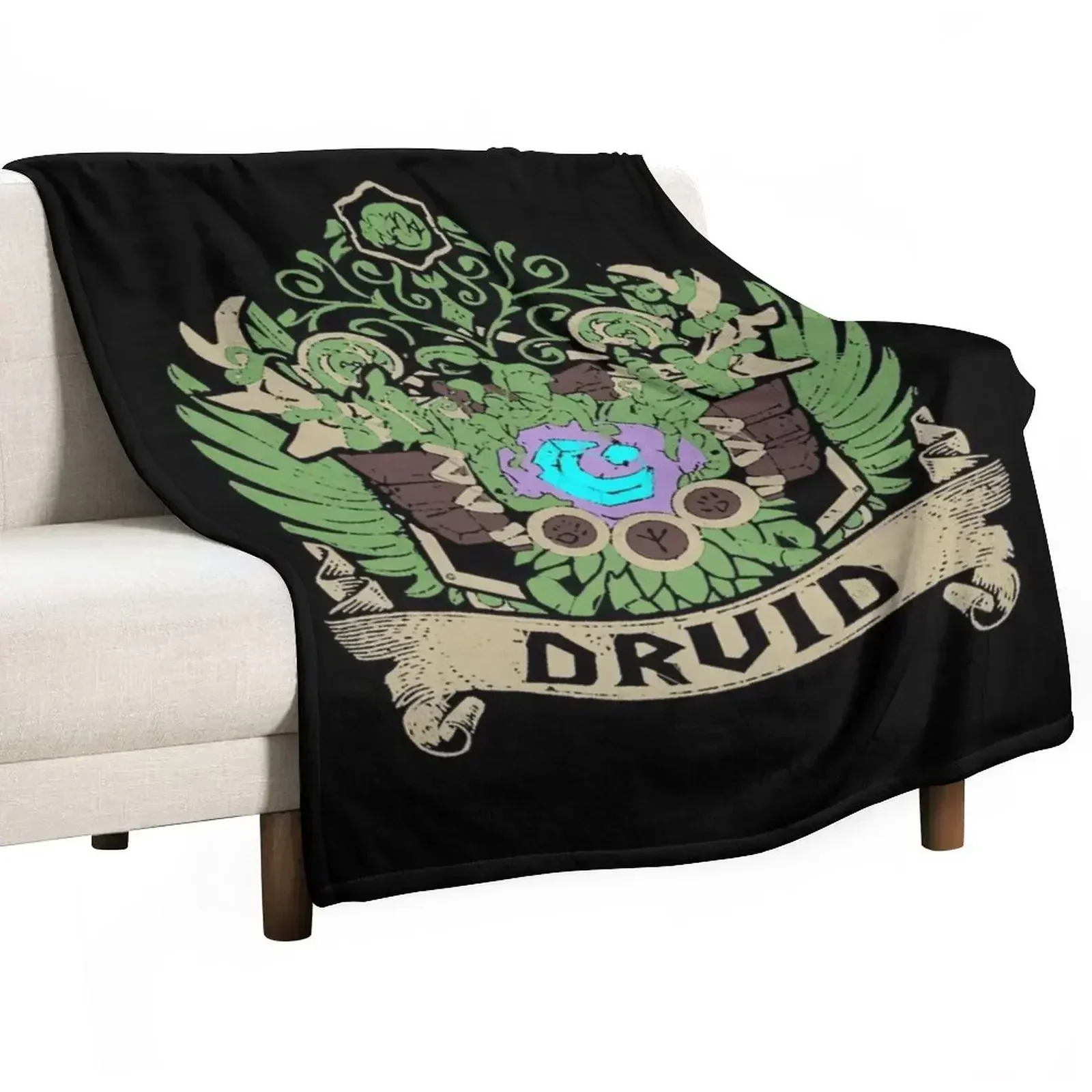 

DRUID - ELITE EDITION Throw Blanket Designers warm for winter Comforter Blankets