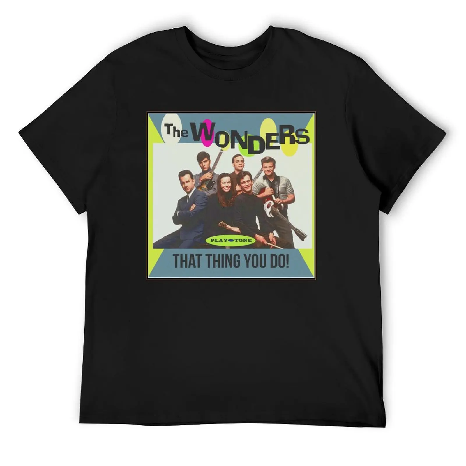 The Wonders Album Art T-Shirt man clothes anime figures T-shirt men