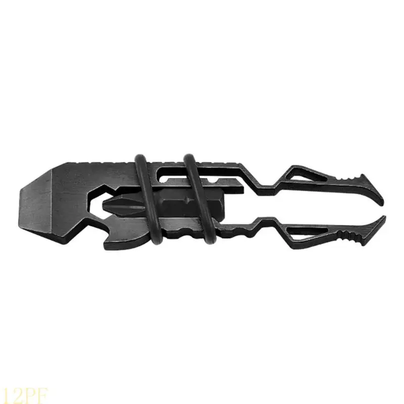 

12PF 6 in 1 Multifunction Stainless Steel Tool For Camping Home Maintenance Travel
