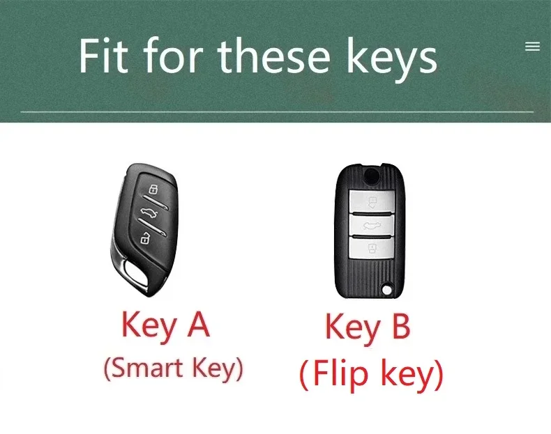 Car Zinc Alloy Key Case Key Cover For MG MG6 ZS HS EV EZS EHS Mg3 Gs Mg7 GT 2015 2016 2017 2018 2019 2020 Auto Accessories