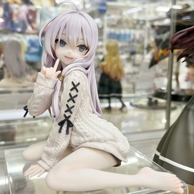 رحلة Elaina شخصيات كرتونية GK نموذج Elaina سترة دمية عمل الشكل غرفة ديكور دمى هدايا 13 سنتيمتر #3