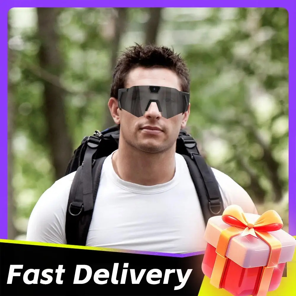

Cycling Action Sunglasses 64G ROM Video Recording Glasses Sports Wearable Glasses Suitable for Men and Women