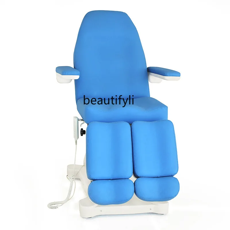 Foot Chair Treatment Table Massage Sofa Rotatable Seat Adjustable Leg Support Beauty Pedicure Chair