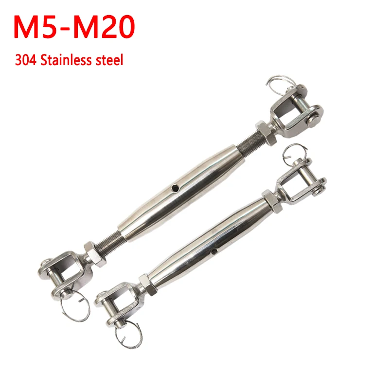 

M5 M6 M8 M10 M12 M16 M20 Closed Body Jaw/jaw Turnbuckle Flower Basket Screw for Tensioning Cable Rope