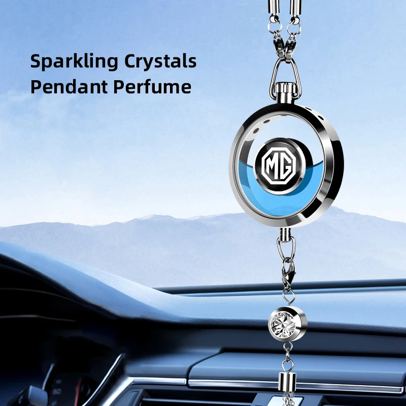 Nobility Cryatal Car Perfume Pendant For Morris Garages MG MG3 MG5 MG6 MG7 GT GS Hector HS ZS ZX EZS EHS 2017 2018 2019 2020