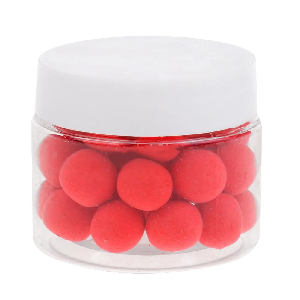 

Bright Soft Fishing Beads Baits High Density Great Buoyancy Carp Lure PVA Smell Ball Artificial Float Freshwater Fishing