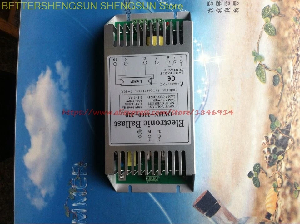 Free shipping   Special rectifier for water treatment ultraviolet lamp  High power electronic ballast 320W