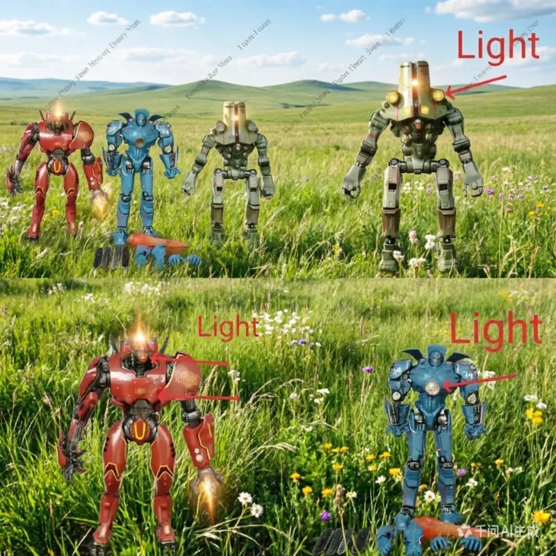 

Легкая фигурка NECA 20 см для коллекции Pacific Rim: Crimson Typhoon, Gipsy Danger, Cherno Alpha, Mol Toys, Rim Collection, кукла, подарок