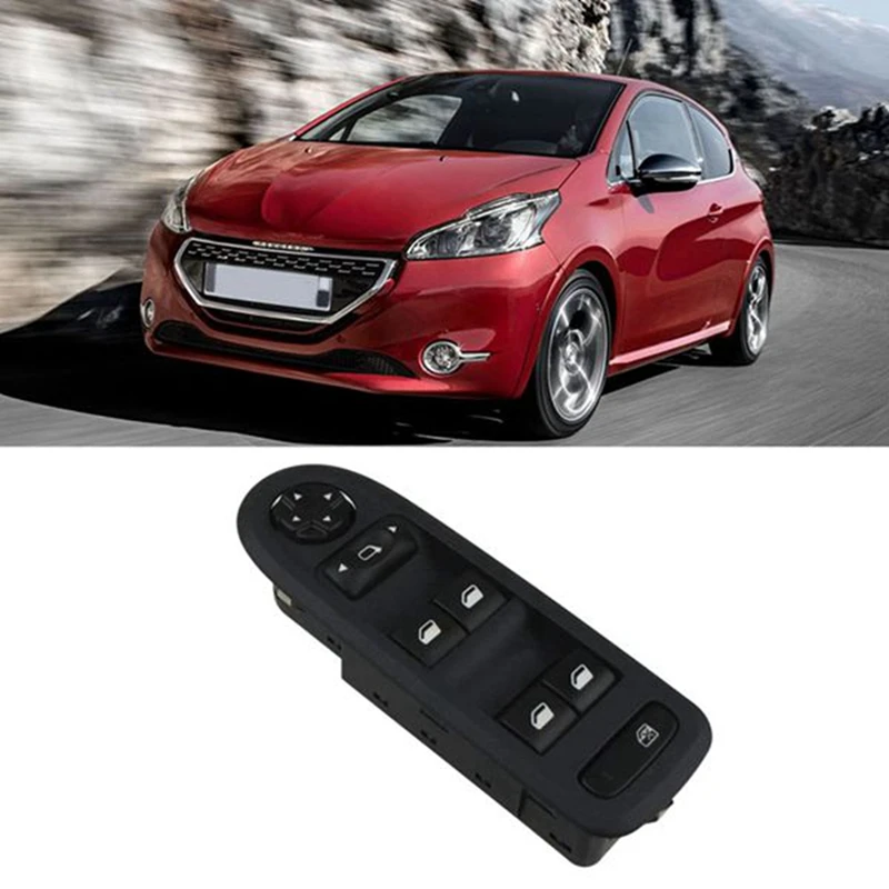 

Electric Power Window Mirror Control Switch Button 96666289ZE 98060866ZE For Peugeot 208 308 2008 408 High Quality Replacement