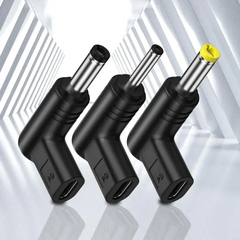 918C USB C, 12 В, тип C, гнездо постоянного тока, разъем USB C, 3,0x1,1 мм 3,5x1,35 мм 4,0x1,7 мм 4,8x1,7 мм 5,5x2,1 мм мм