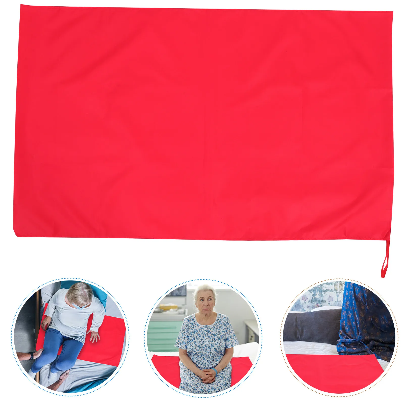 

Elderly Assistance Transfer Slide Pad Large Size Smooth Fabric For Bedridden Patient Moving Durable Support Disabled