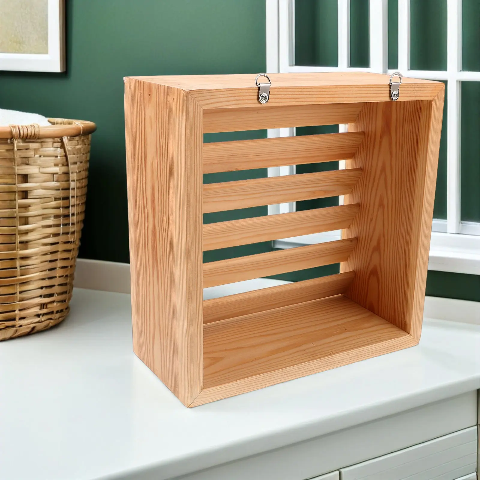 

Декоративный деревянный светильник-абажур для сауны 11x11 дюймов, квадратный, с защитой от взрыва, для дома и спа