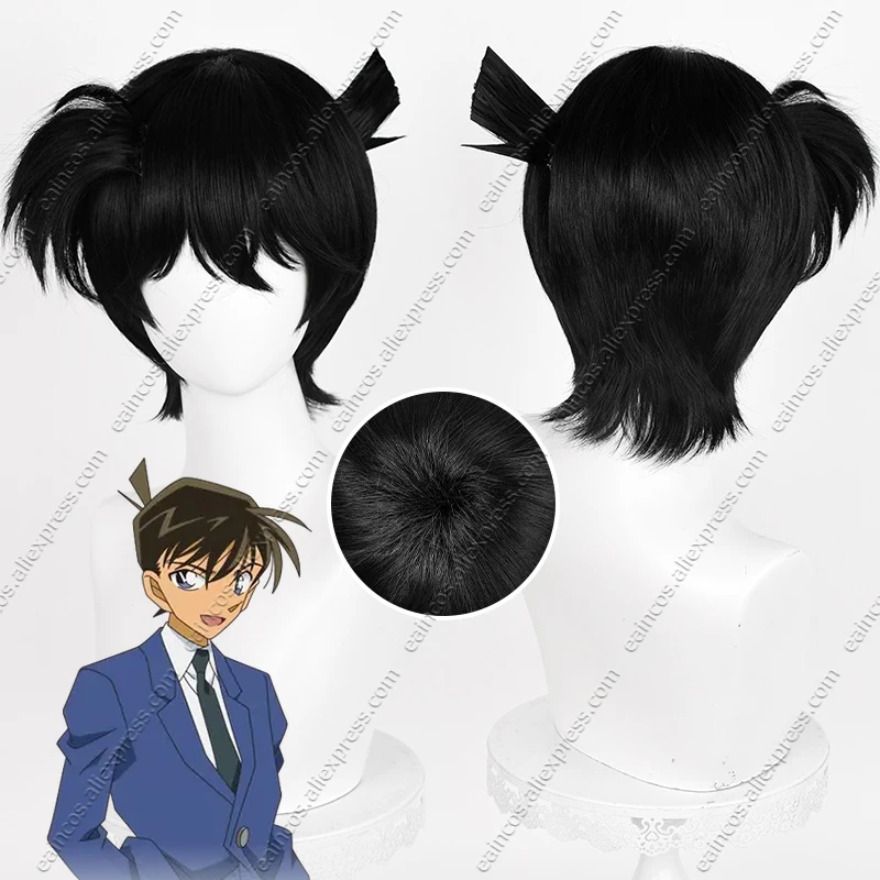 

Shinichi Kudou Косплей Парик Джимми Кудо 30 см Черные Короткие Волосы Термостойкие Синтетические Парики