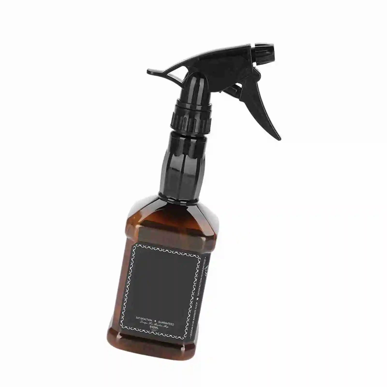650ml Hairdressing Spray Bottle Salon Barber Hair Tool Refillable Water Sprayer Bottle Brown
