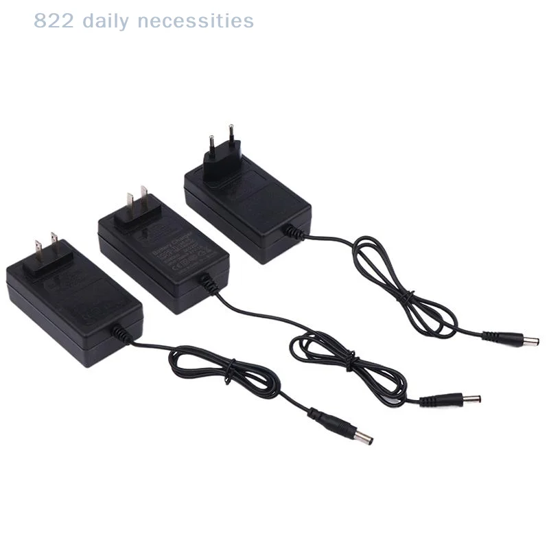 21v Lithium Battery Charger 1A For 18v ​​Electric Drill Intelligent Power Adapter EU US Plug Transformer 5-string Charger