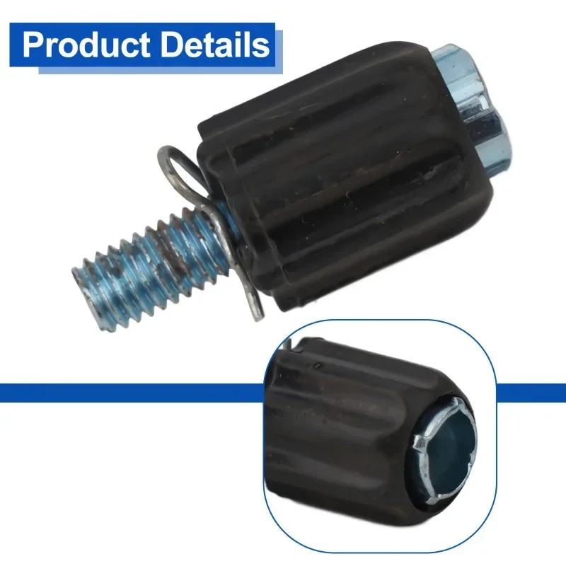2 PCS Metal Bike M5 Variable Speed Trimmer Screw Brake Adjustment Screw Rear Dial Adjustment Screw Positioning Replacement Parts