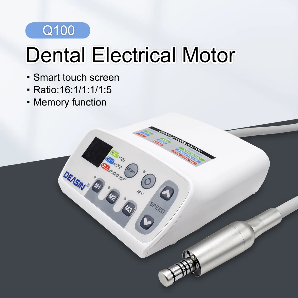 

DEASIN Dental Electric Led Micro Motor 1:5 /1:1/ 16:1 Low Speed Handpiece Dental Brushless Micromotor Dental Electric Micro Moto