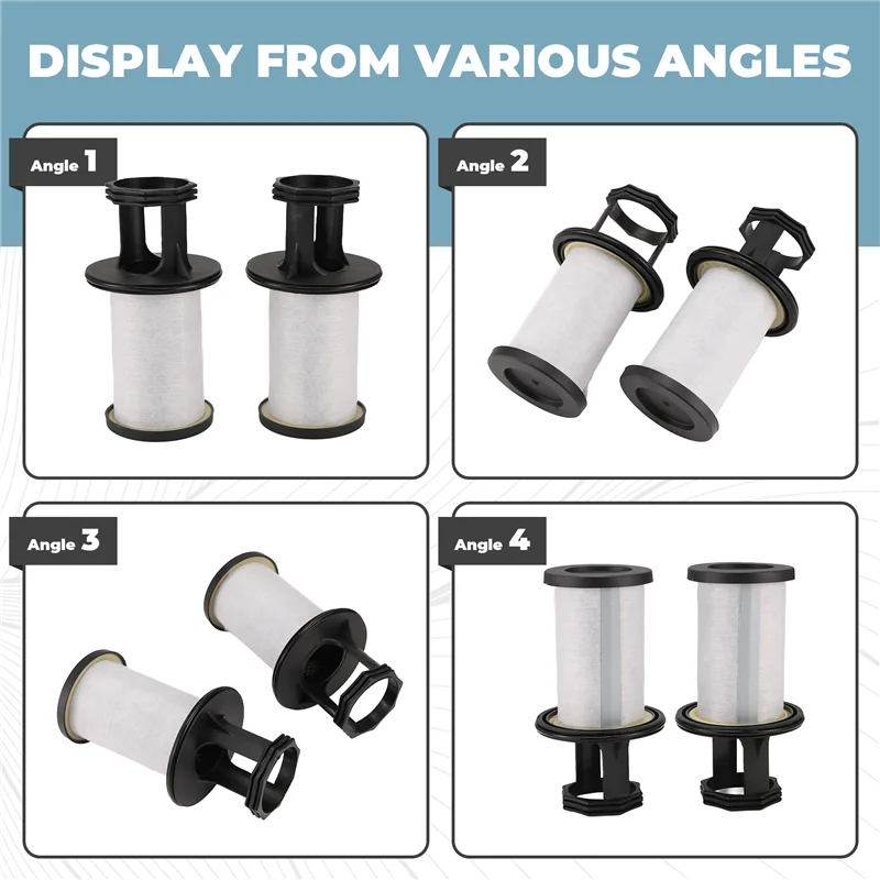 

2 шт. элементы воздушного фильтра, сепаратор масла и газа картера, автомобильные аксессуары для Provent 200 3584145