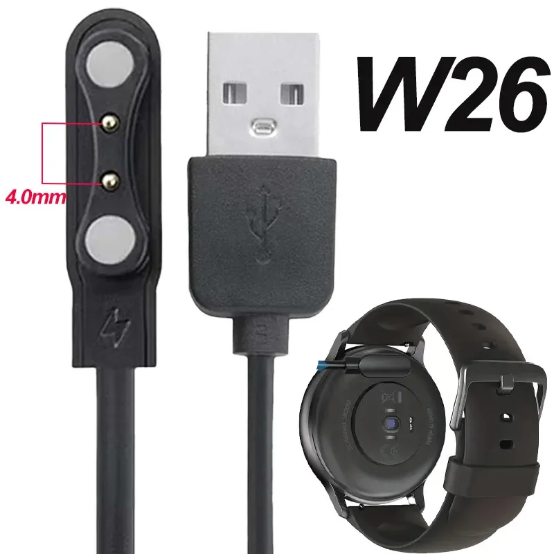 2025 شاحن ل Xiaomi Haylou الشمسية LS05 Smartwatch USB كابل شحن شاحن حامل ساعة ذكية حوض الحبل شواحن محول