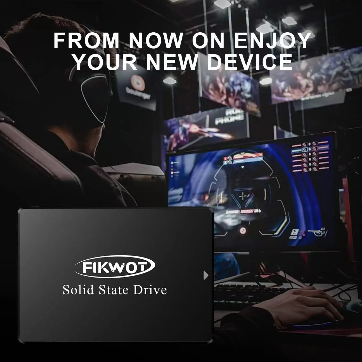 Fikwot-sata iii内蔵ソリッドステートドライブ、fs810、3d nandフラッシュ、最大550/500 mb/sの読み取りおよび書き込み速度、2.5 "、6 gbps、wと互換性があります