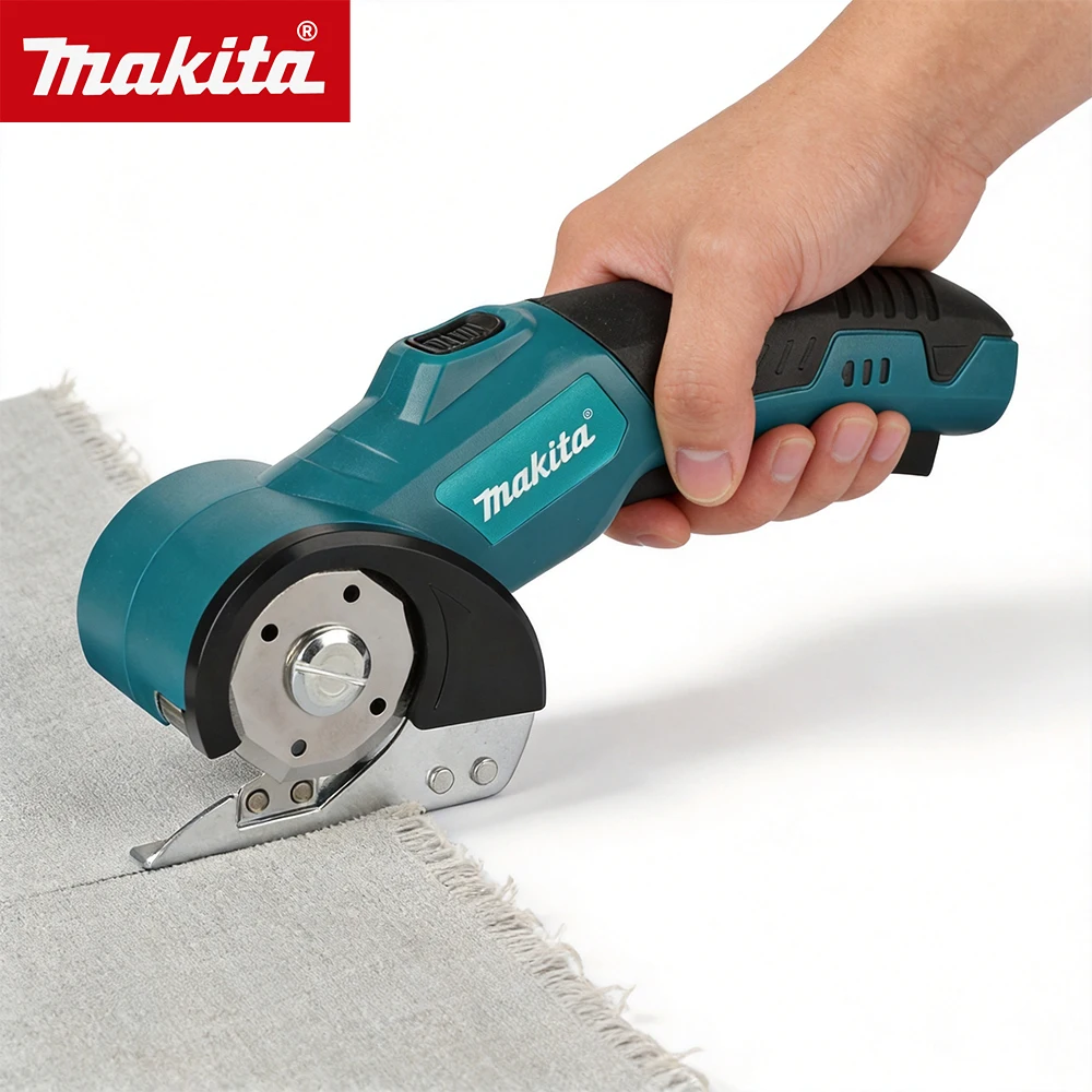 Makita CP730 USB Rechargeable Electric Rotary Cutter 4.2V Safety Lock LED Light Fabric Leather Carpet Craft Tool