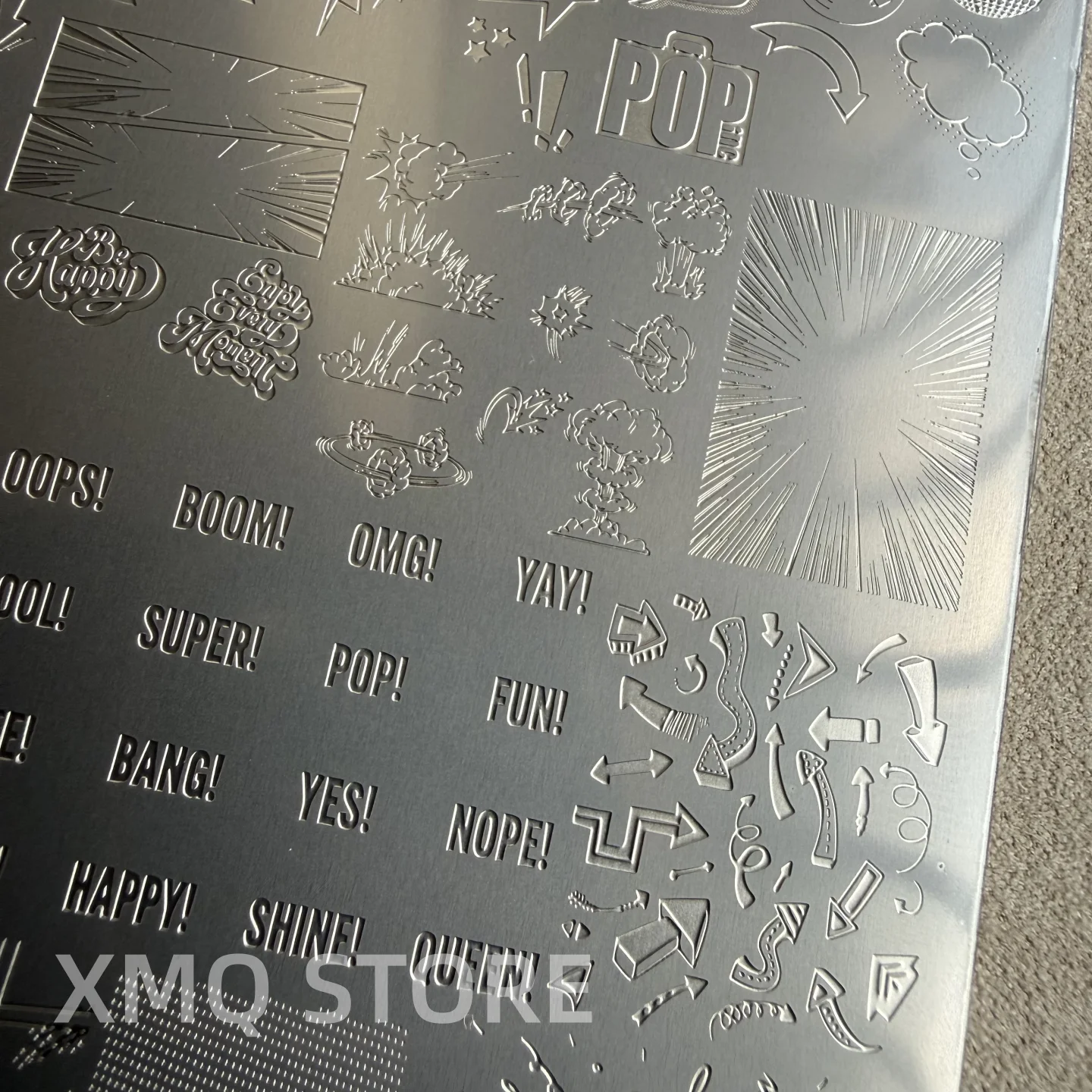 XMQ NAIL ART STAMPING PLATES GIRLS TEMPLATES IMAGEPLATE