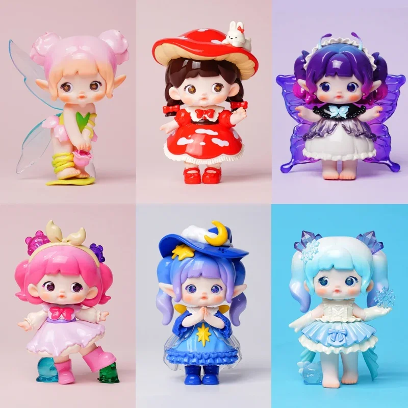 Nommi Nomml Little World Series  Blind Box Mystery Box Toys Cute Action Anime Figure Kawaii Model Gift