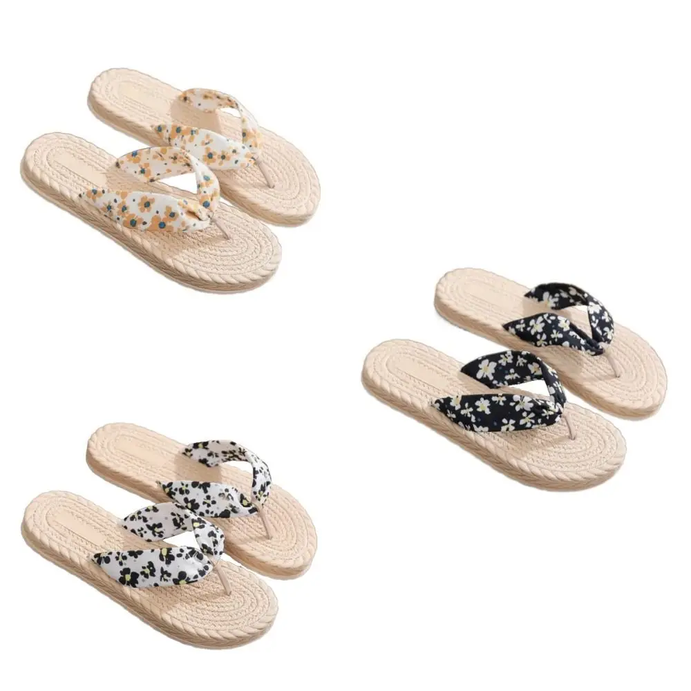 عادية بوهيميا نمط الأزهار الوجه يتخبط عدم الانزلاق إيفا الشرائح الصنادل النساء الحلو لينة وحيد منصة نعال مسطحة امرأة