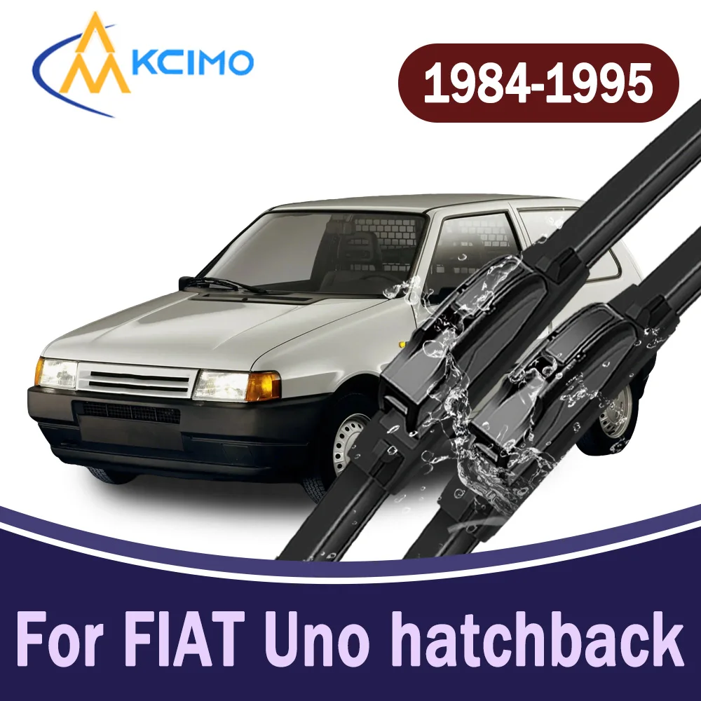 

All-Weather Front Windscreen Wiper Blades For FIAT Uno hatchback 1984-1995 High Quality Car Windshield Replacement Parts 2Pcs