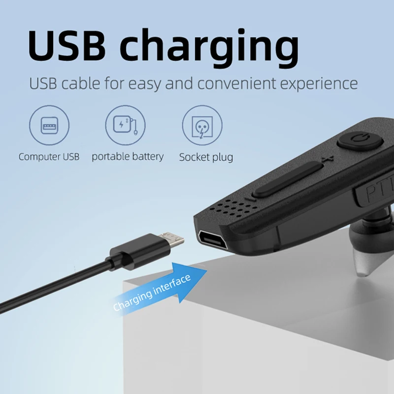 Zello سماعة لاسلكية تخاطب سماعة بلوتوث لاسلكية لراديو ZL10 ZL20 ZL30 ZL60 F40 F50 اتجاهين