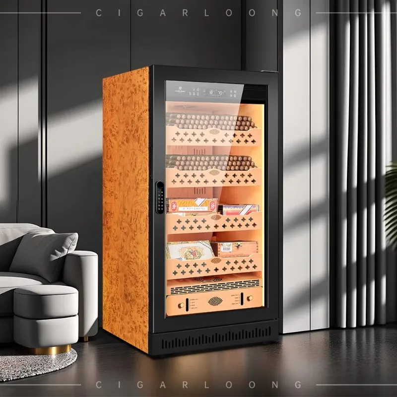 80C2 CIGARLOONG 1200 Uds gabinete de cigarros de temperatura y humedad constante de gran capacidad con WIFI y huella digital
