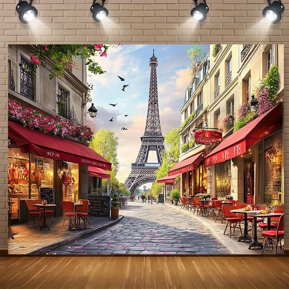 1Pc Paris Street Sc…