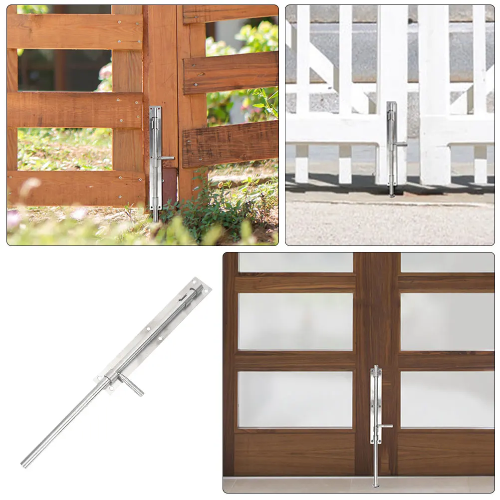 

2pcs Stainless Steel Barrel Bolt Slide Lock Bolt Security Latch Cupboard Bedroom Bathroom Doorhardware Durable Easy Install Gate