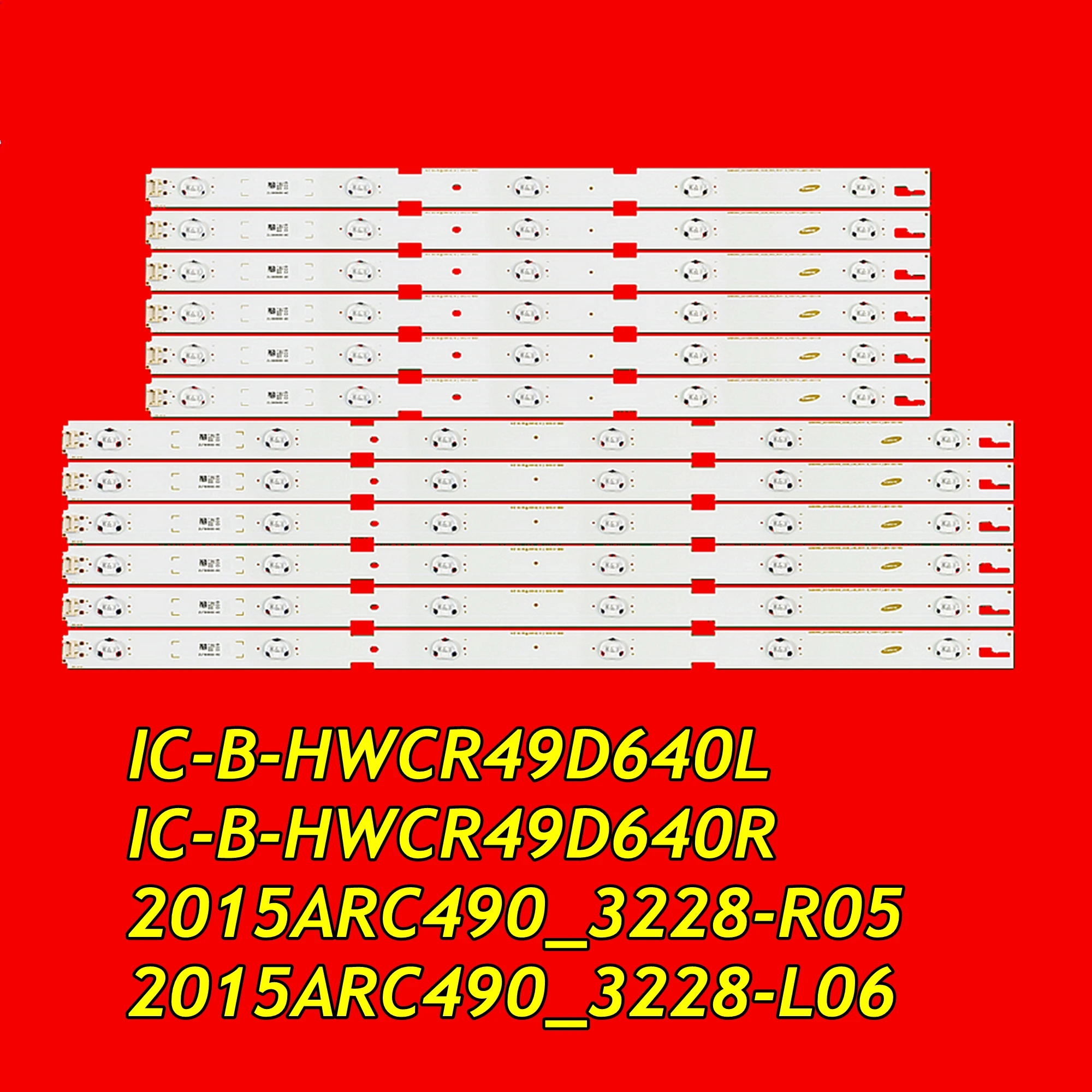 tira led para 49vle6621 49vle6623 49vle6624 49vle6625 49vle6629 49gfb6621 49gfw6628 lc490duy sh a1 2023 arc490 3228 l06 r05 01